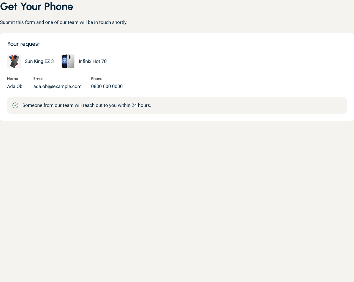 Submitted: the request, and what happens next