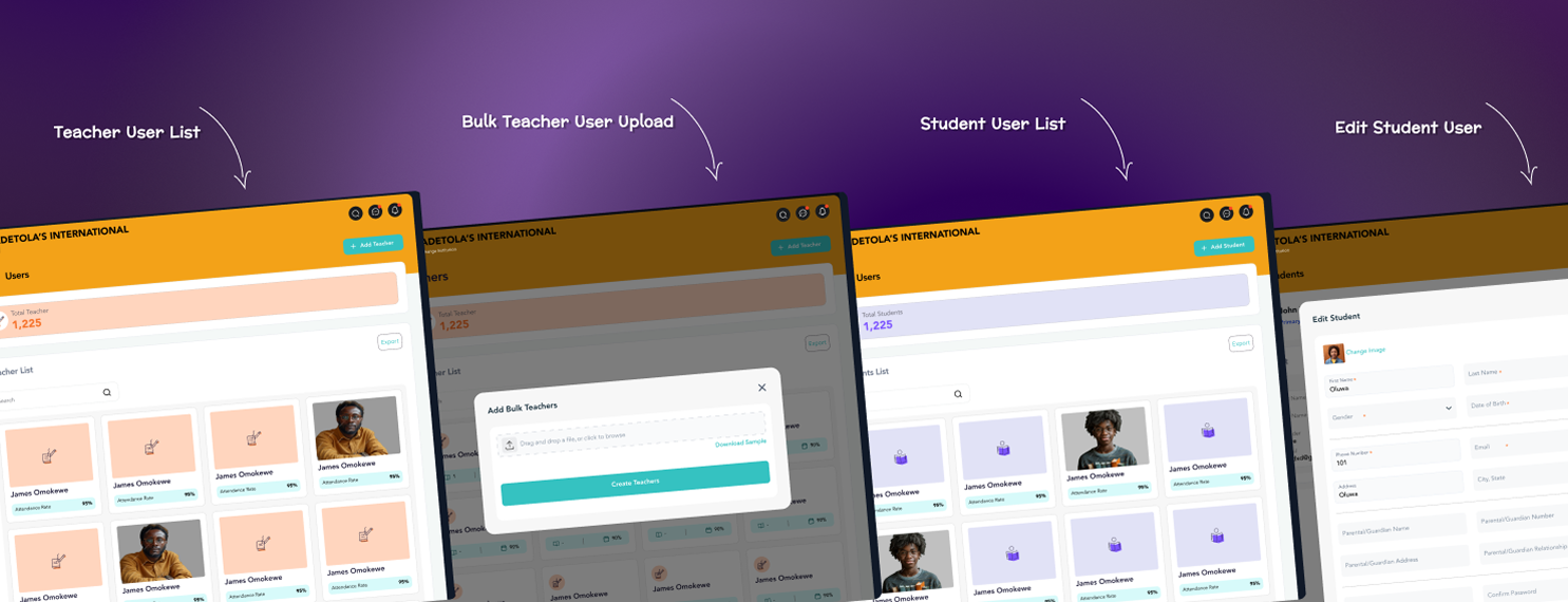 Roles and users